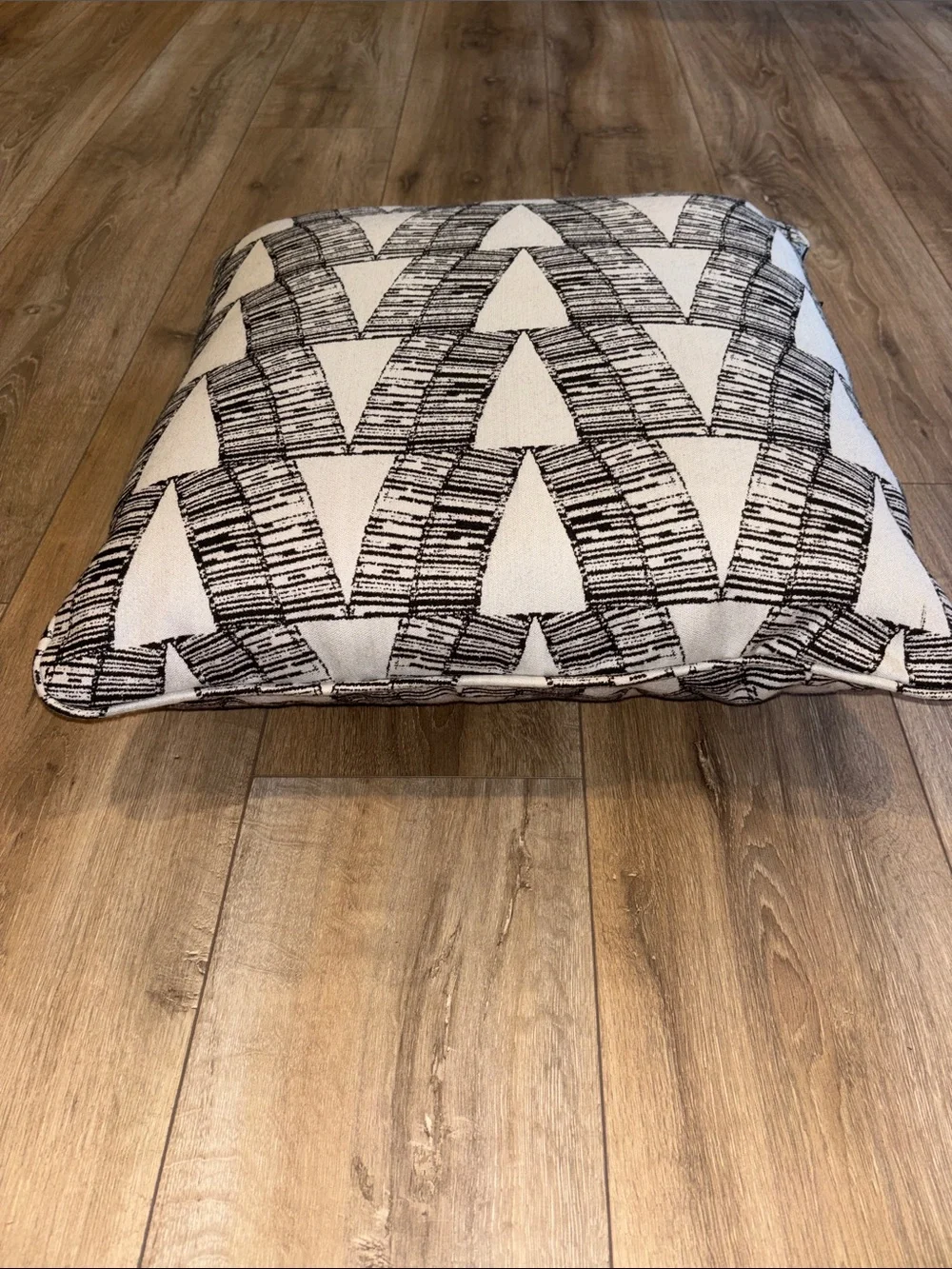 Black & White Throw Pillow
